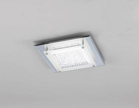Cristal LED Crystal Ceiling Lights Mantra Ringed & Square Crystal Fittings